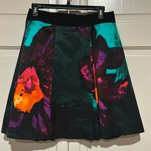 NWT Milly Floral Skirt